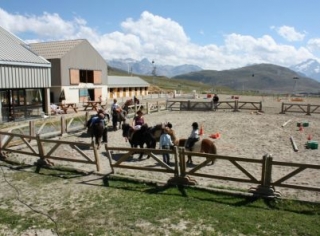 Centros ecuestres en los Alpes 